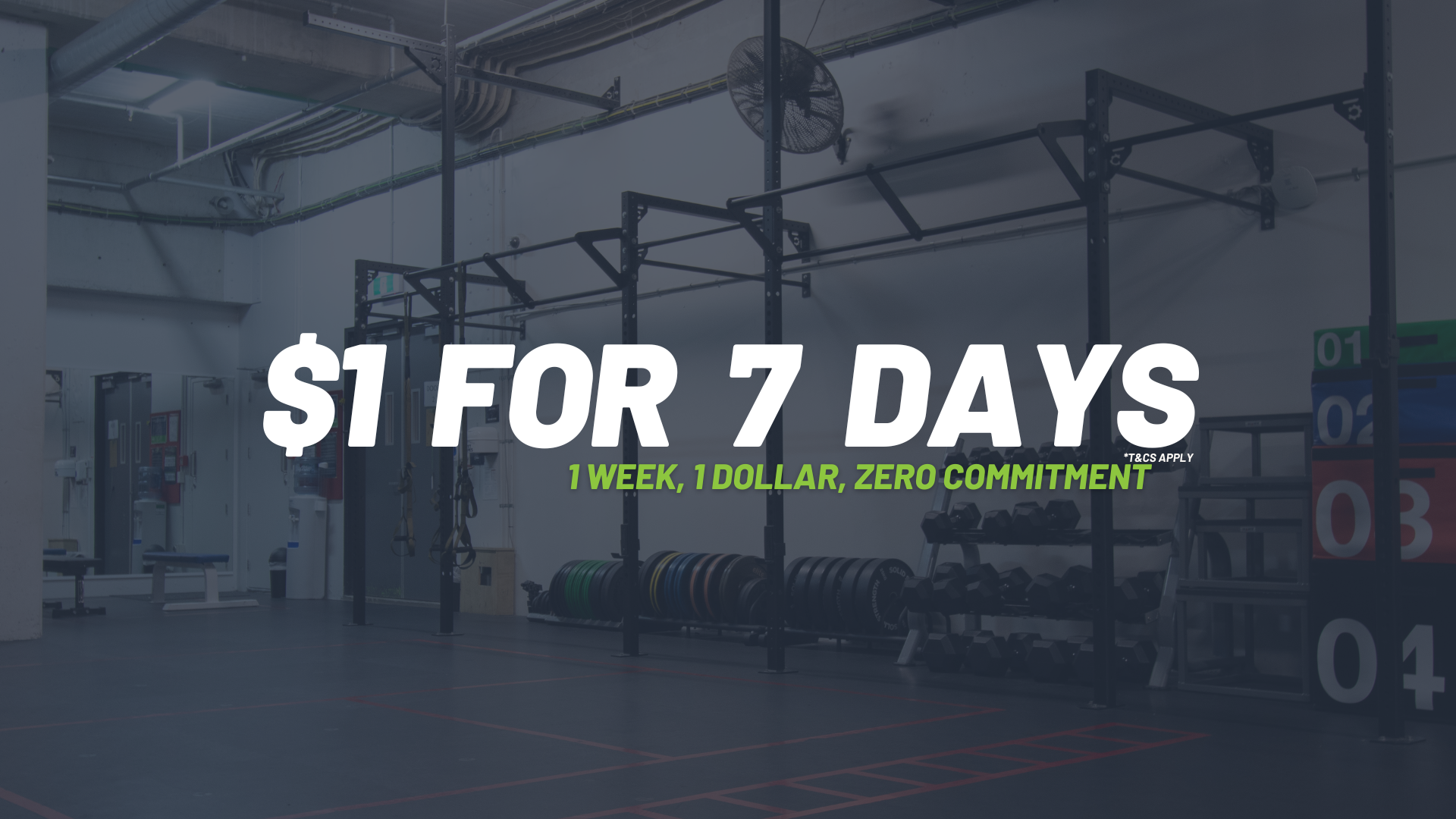 $1 for 7 days AF $1 for 7 days