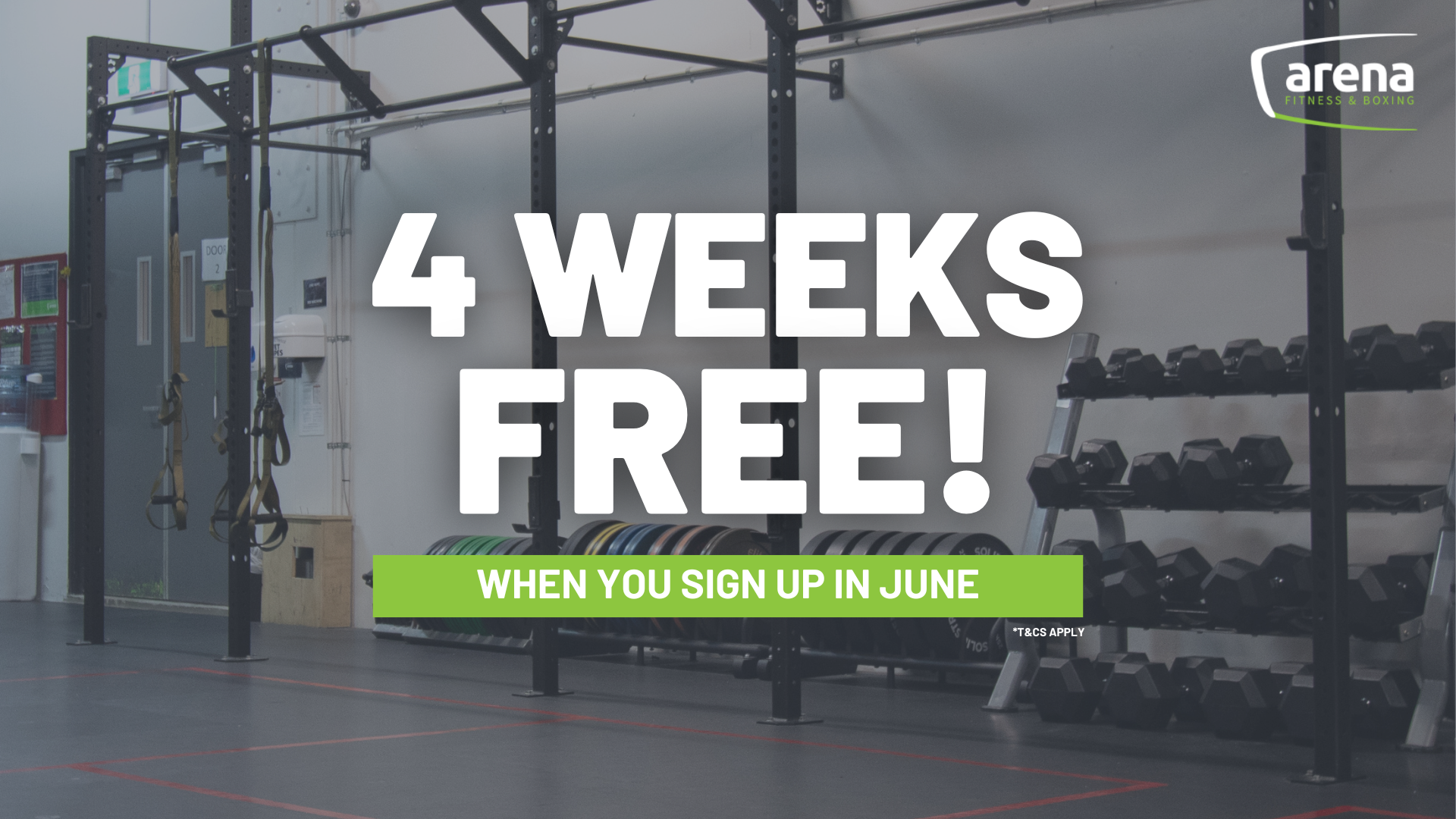 4 Weeks free arena fitness 4 Weeks free arena fitness