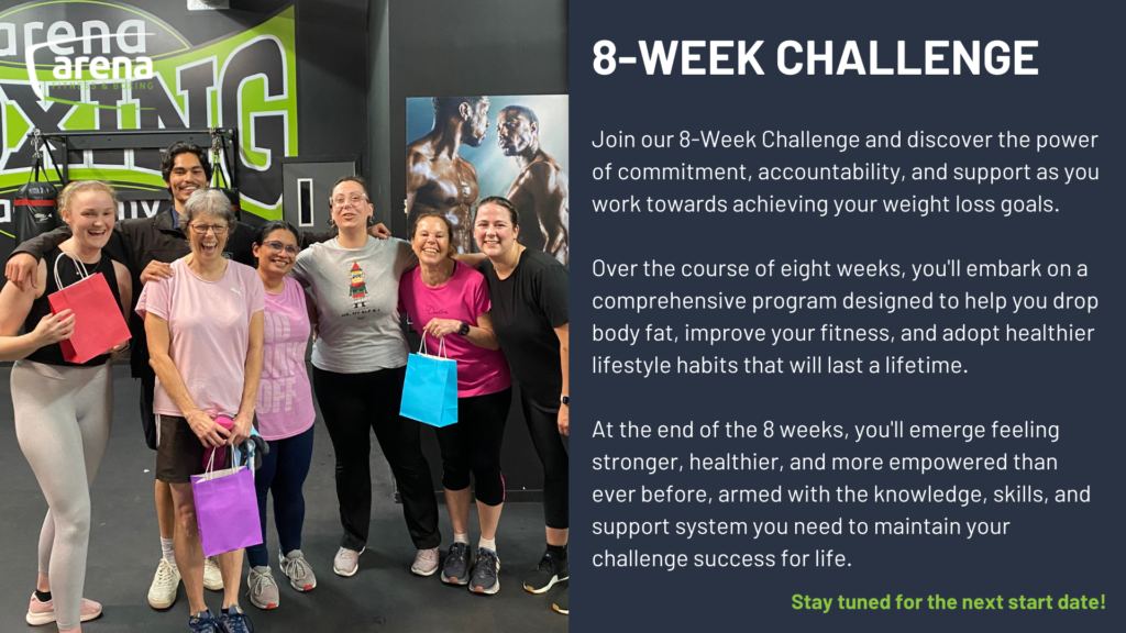 8-week challenge arena fitness